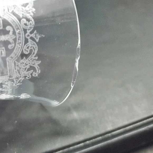 4 Morgantown Glass Co's Virginia Cordial Etched in Clear Wine/Water Glasses - Picture 8 of 16